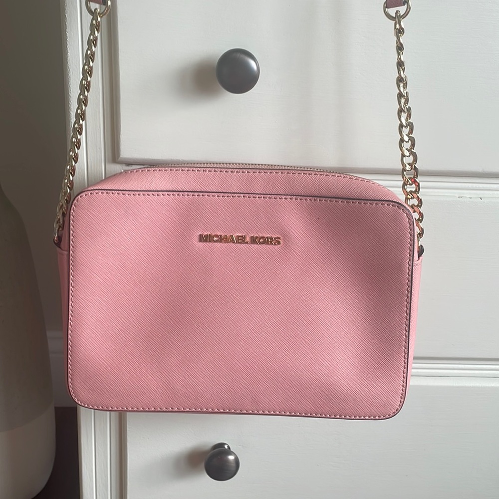 Pale Pink Michael Kors Crossbody